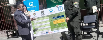 Presentan Banners informativos sobre DDHH en celdas policiales
