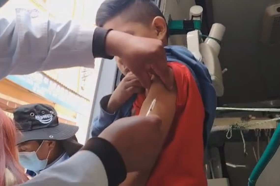 Llaman a población para la inmunización y alcanzar el 95% de cobertura contra el sarampión