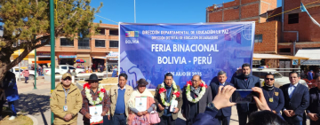 En Feria Binacional, Bolivia y Perú ratifican ofensiva contra el contrabando