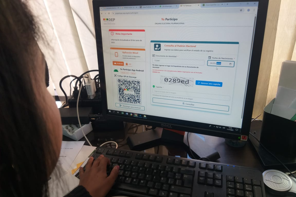 Este sábado 12 de julio se publica las 	 listas consolidadas del Padrón Electoral 