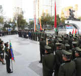 Expresan civismo para conmemorar 216 años de la Gesta Libertaria de La Paz