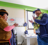 Arce celebra a La Paz con la entrega de redes de gas, viviendas y electrificación con más de Bs 24 millones