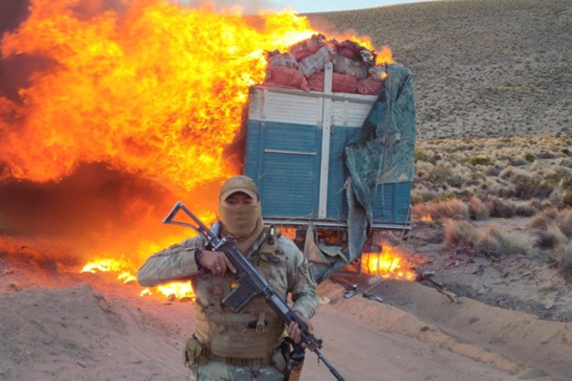 Personal militar del CEO-LCC comisa en 8 días casi Bs1 millón 