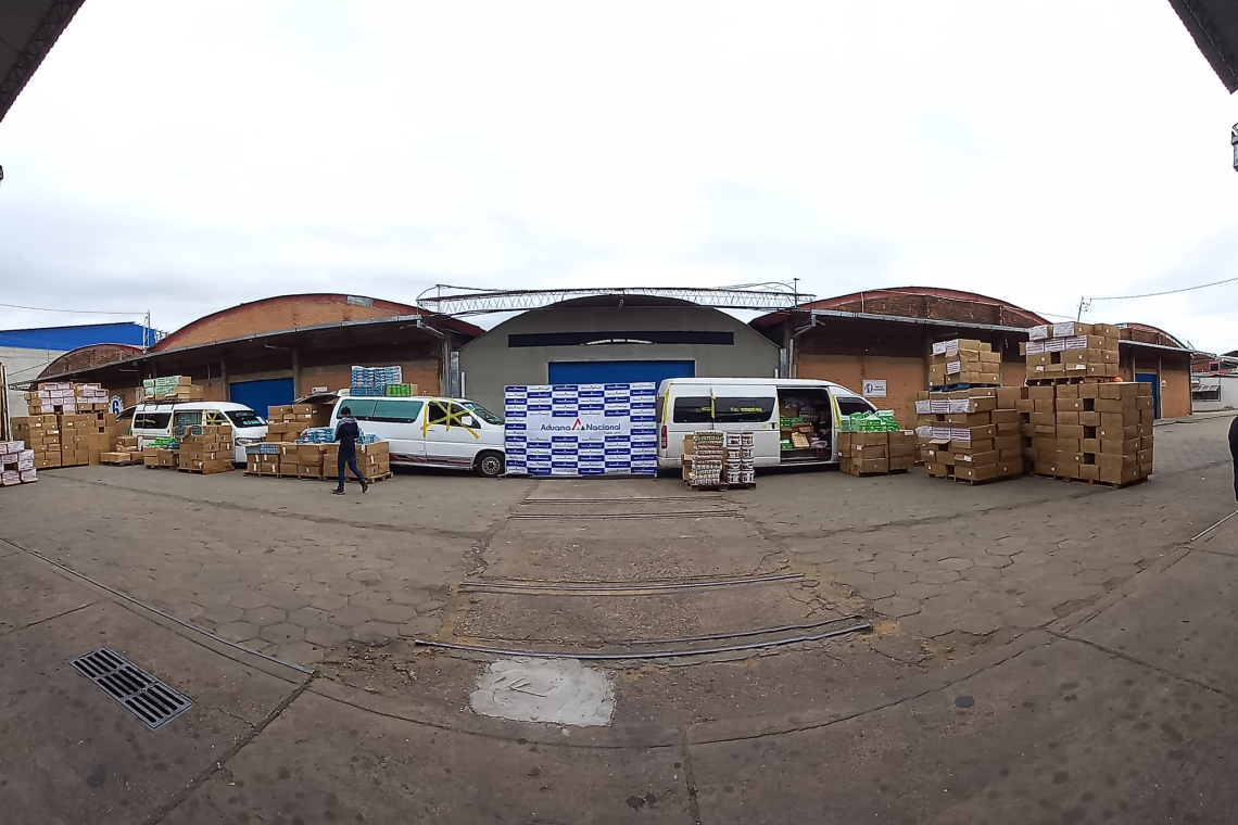 Aduana Santa Cruz comisa 10 Tn de mercancía procedente del Paraguay
