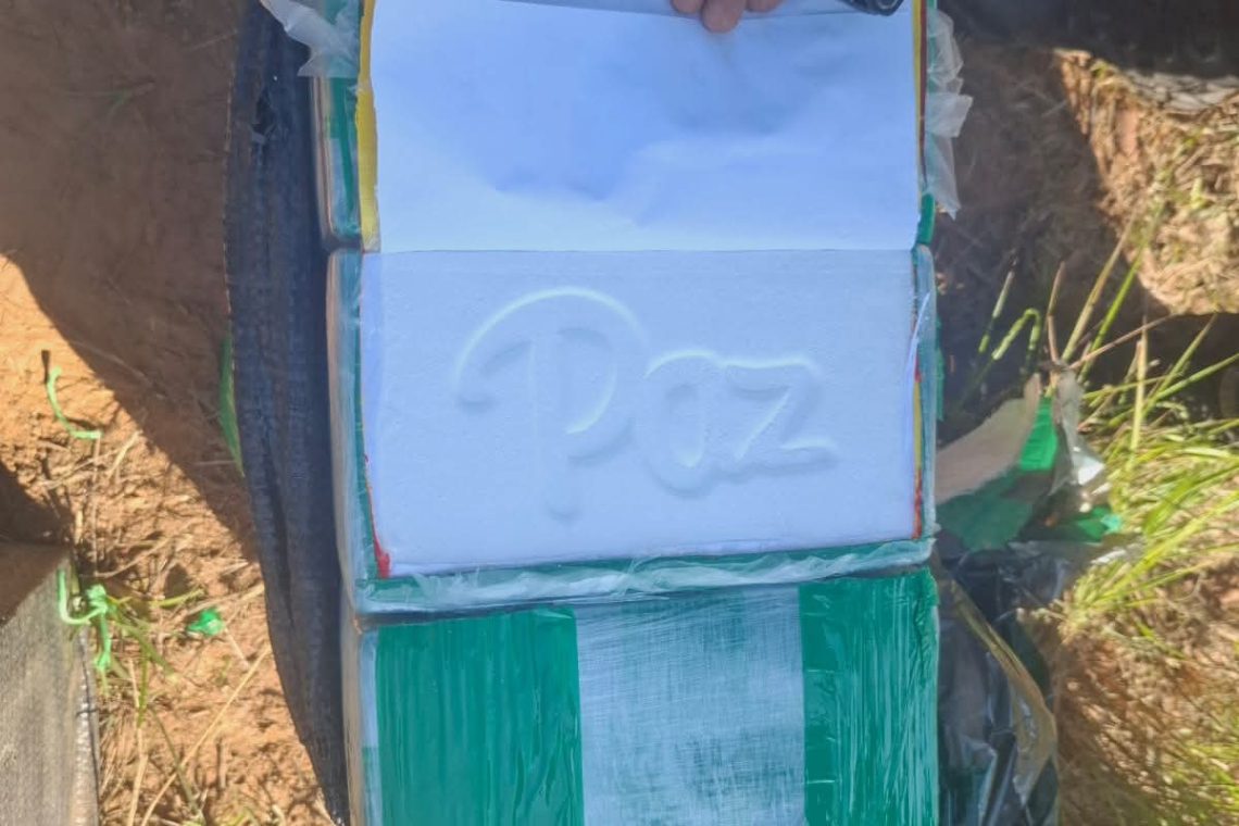 En Beni desmantelan acopio, pista e incautan 350 paquetes de cocaína con inicial de “paz”