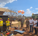 Ejército pone en marcha el Batallón de Bomberos Forestales, emplazado en San Ignacio de Velasco