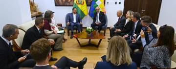 El presidente Arce asegura entrega democrática de mandato el 8 de noviembre 