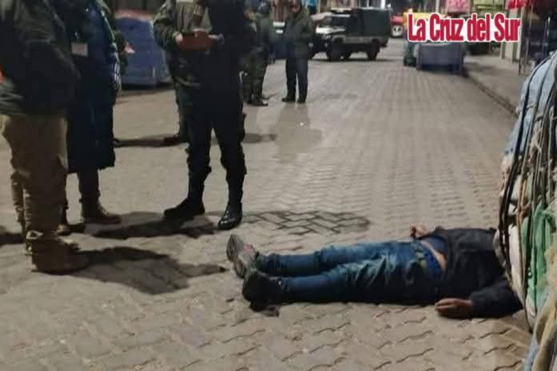 Un hombre es victimado con un disparo en la cabeza en la ciudad de El Alto