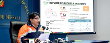 Bolivia registra una reducción significativa en incendios forestales