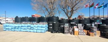 Entregan equipo logístico para fortalecer la lucha contra el contrabando