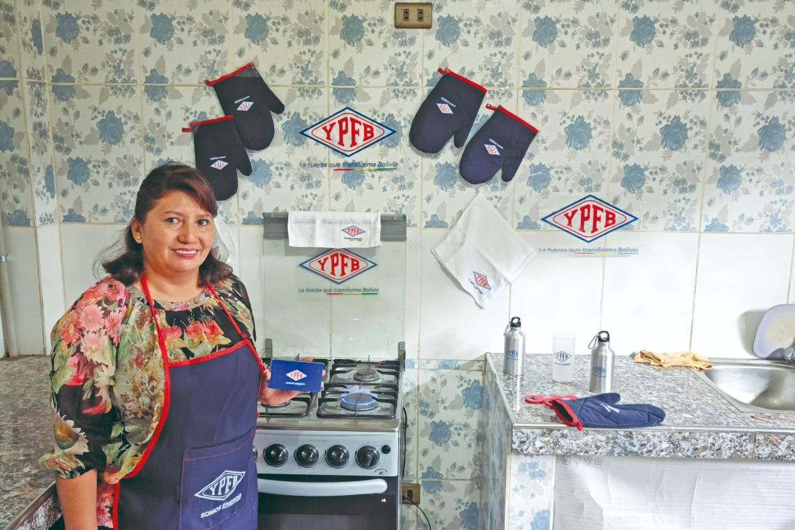 Cochabamba se beneficia con 58.286 conexiones de gas domiciliario en los últimos cuatro años