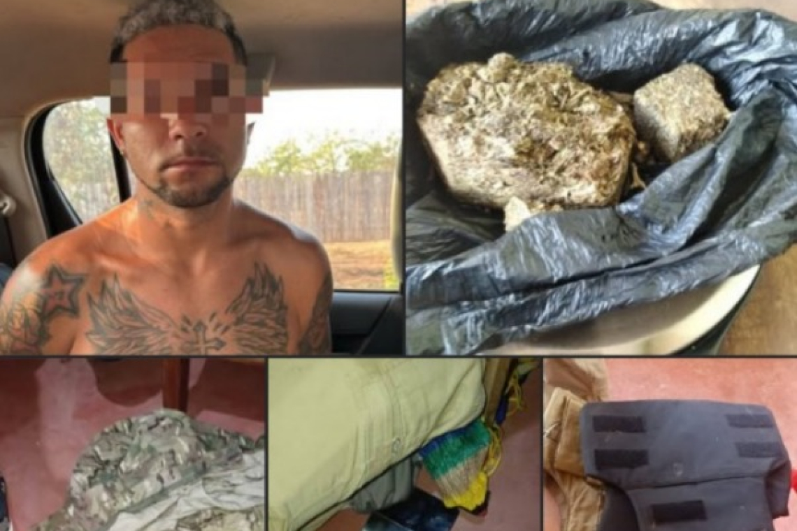 La FELCN captura en Riberalta a un prófugo brasileño con notificación roja de Interpol