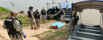 Navales recuperan el cuerpo sin vida de persona en Isla Suárez, en Guayaramerín