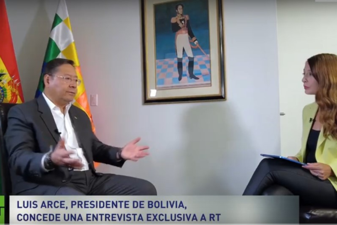 Luis Arce en exclusiva a RT: la conducta de la OTAN hacia Rusia es agresiva y provocativa