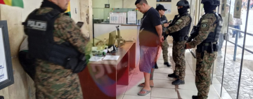 Tras percusión policial capturan a presunto integrante del PCC y entregado a Brasil