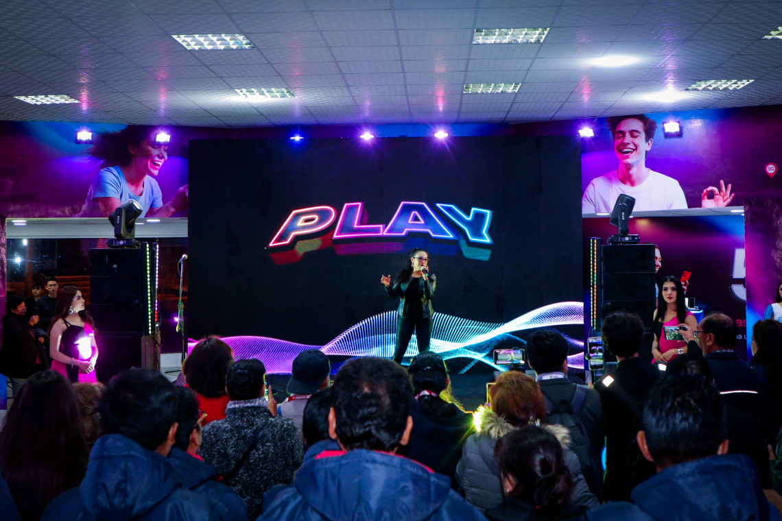 Entel presente en Expoteco con su stand Generación Play