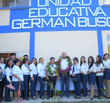 En Ixiamas entregan colegio edificada con una inversión de Bs4 millones