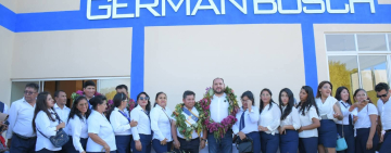 En Ixiamas entregan colegio edificada con una inversión de Bs4 millones