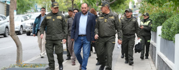 Policía tiene desplazado 27.702 efectivos y conservar el orden en la fiesta democrática