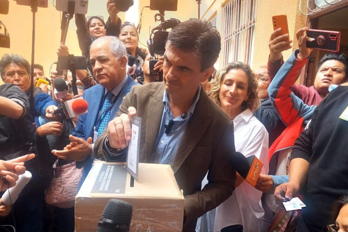 Rodrigo Paz es el nuevo Presidente con 54,5% de votos en balotaje inédito