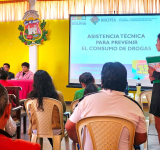 En Villa Abecia, Defensa Social fortalece políticas de prevención de droga