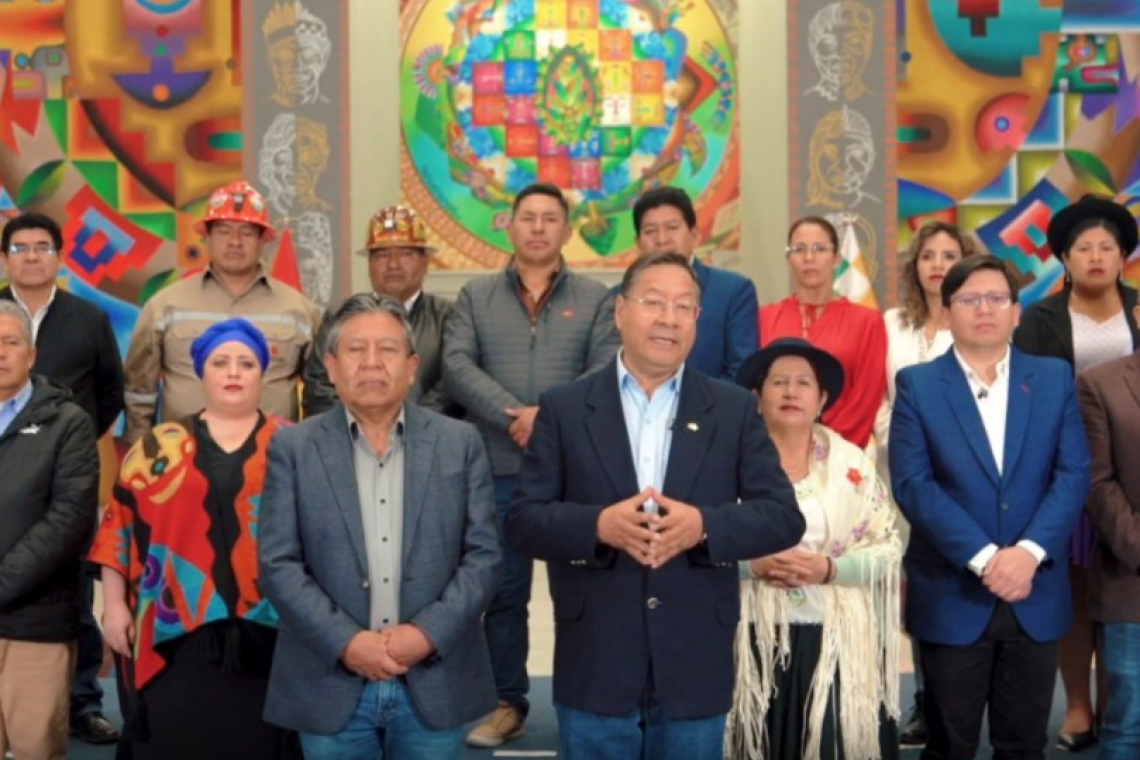 Presidente Arce destaca cinco legados de su gestión y asegura que deja el Gobierno “con la frente en alto”