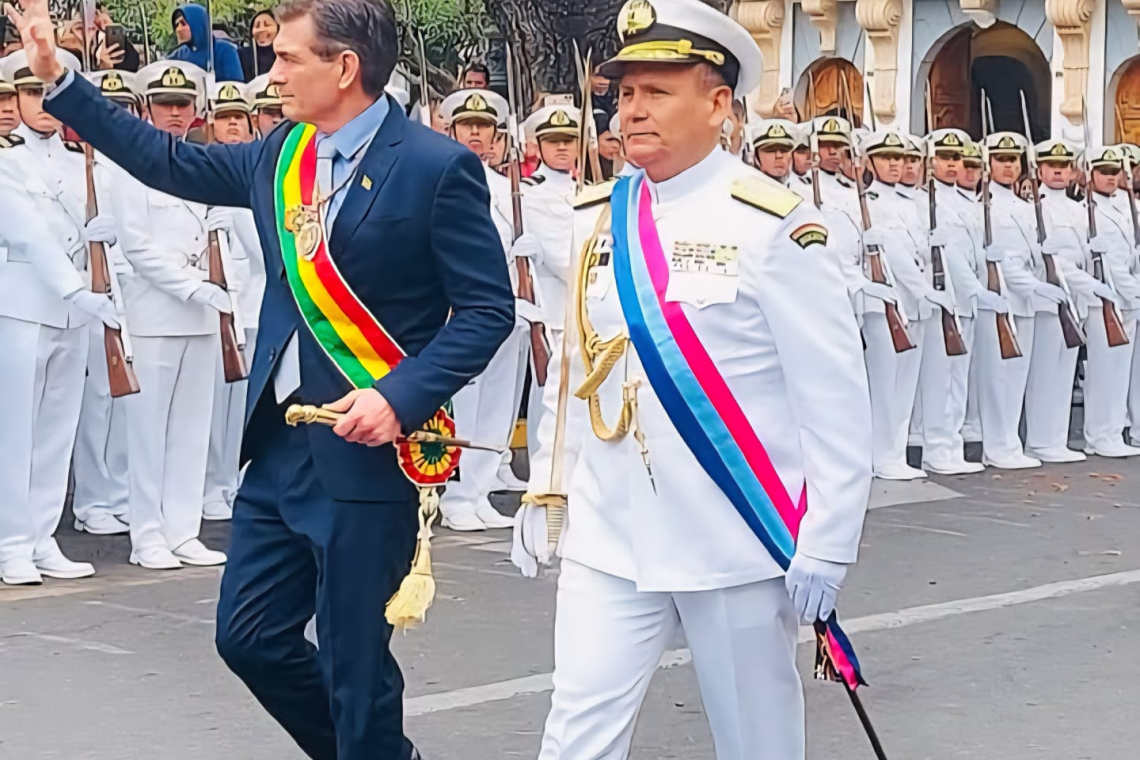Presidente instruye recuperar la soberanía y las FFAA expresan su lealtad con la Patria