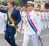 Presidente instruye recuperar la soberanía y las FFAA expresan su lealtad con la Patria