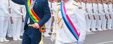 Presidente instruye recuperar la soberanía y las FFAA expresan su lealtad con la Patria