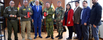 Policía de Bolivia e Italia acuerdan acciones y capacitación de recursos humanos