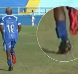 Controversia en Brasil: salió de prisión tras cumplir una condena por tráfico de drogas y jugó la final con una tobillera electrónica