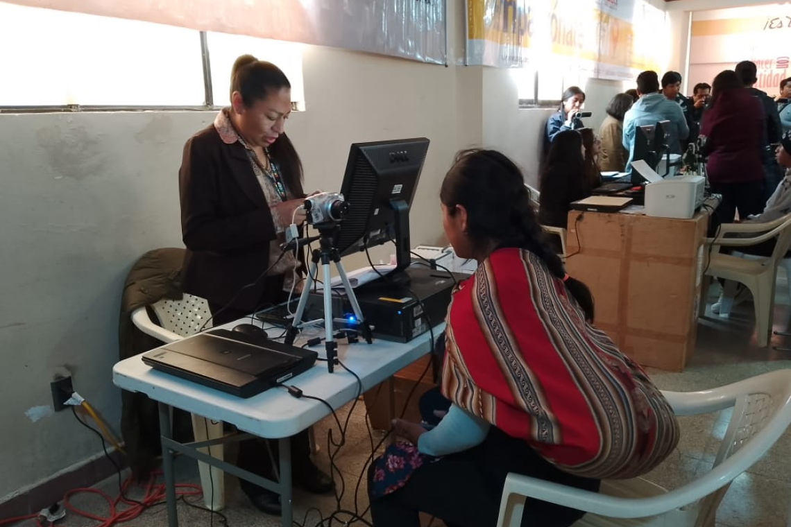 Inicio al Empadronamiento Biométrico Masivo  con apertura de megacentros de atención