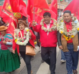 Gran Caravana de la victoria marca la inscripción del candidato Eliser Roca y otros
