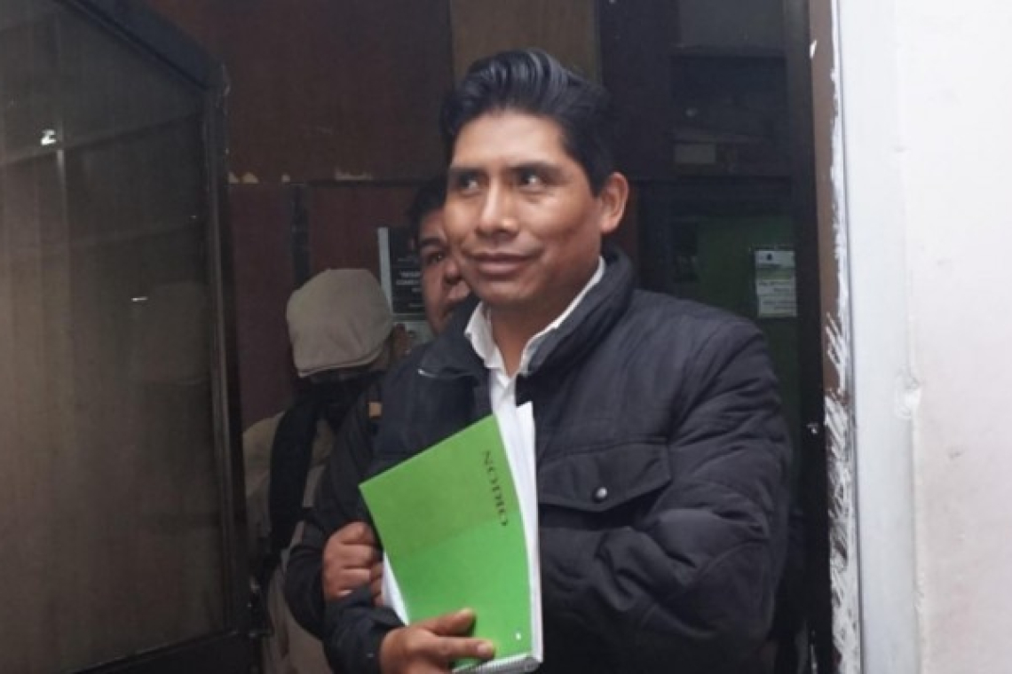 Franklin Flores aprehendido, se agravo su status legal y pesan en su contra seis procesos en caso EMAPA