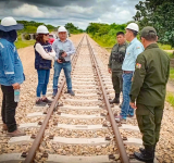 En febrero de 2026 será la prueba de carga del primer tramo de la ferrovía Montero-Bulo Bulo