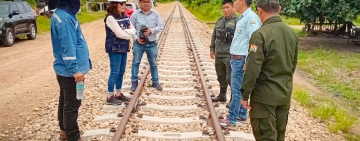 En febrero de 2026 será la prueba de carga del primer tramo de la ferrovía Montero-Bulo Bulo