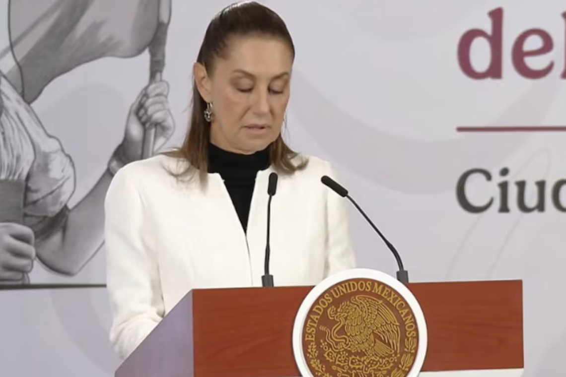 “Uy, está temblando”: el momento en el que el terremoto sorprendió a la presidenta Claudia Sheinbaum