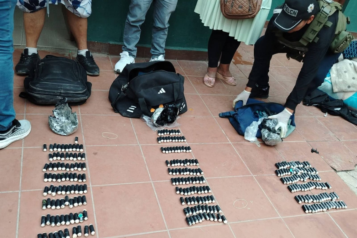 En Suticollo confiscan sustancias controladas, hay tres aprehendidos