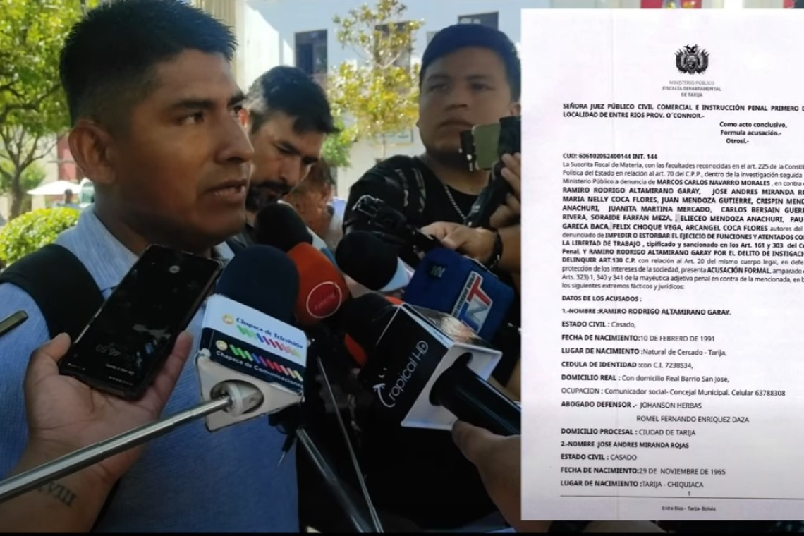 Fiscalía de Entre Ríos presenta acusación formal contra 12 defensores de Tariquía