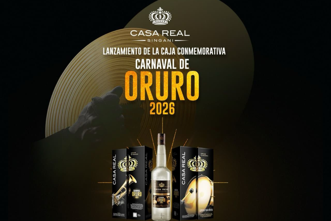 Casa Real rinde homenaje a las bandas del Carnaval de Oruro con edición limitada
