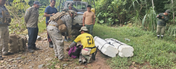 Marinos desmantelan campamentos de minería ilegal en el Madidi