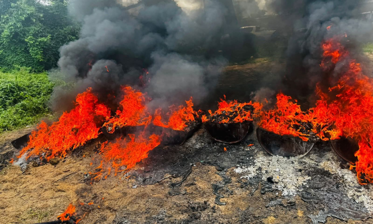 UNODC avala incineración de media tonelada de sustancias controladas