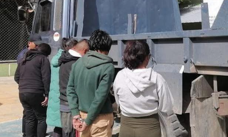 Nueve “jukus” caen al interior de la Planta Procesadora de Estaño