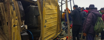 Accidente en la provincia Franz Tamayo cobra la vida de cinco dirigentes