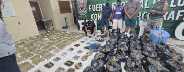 FELCN desbarata factorías de hachís y afecta al narcotráfico con $us1 millón