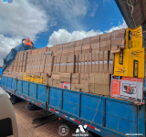 Aduana intercepta camión con productos ilegales en Caracollo