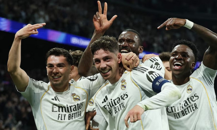 El ‘pajarito’ Valverde vuela sobre el Bernabéu y firma tres goles ante el Manchester City: “Hacía mucho que no disfrutaba de esta forma”