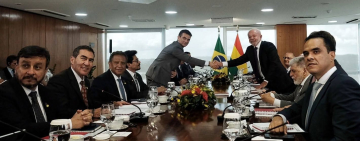 Bolivia y Brasil acuerdan fortalecer la seguridad en frontera por vía fluvial y terrestre