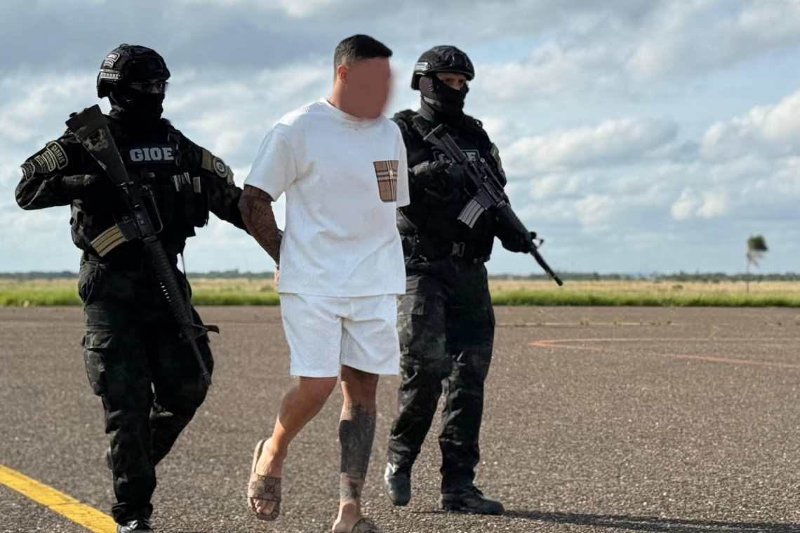 Bolivia entrega a Brasil a peligroso narcotraficante buscado en 196 países con Sello Rojo