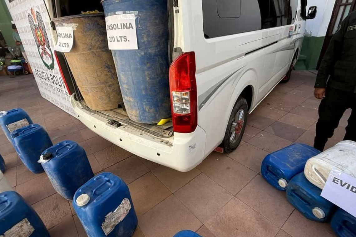 Fiscalía imputa a cuatro implicados por almacenaje ilegal de combustible